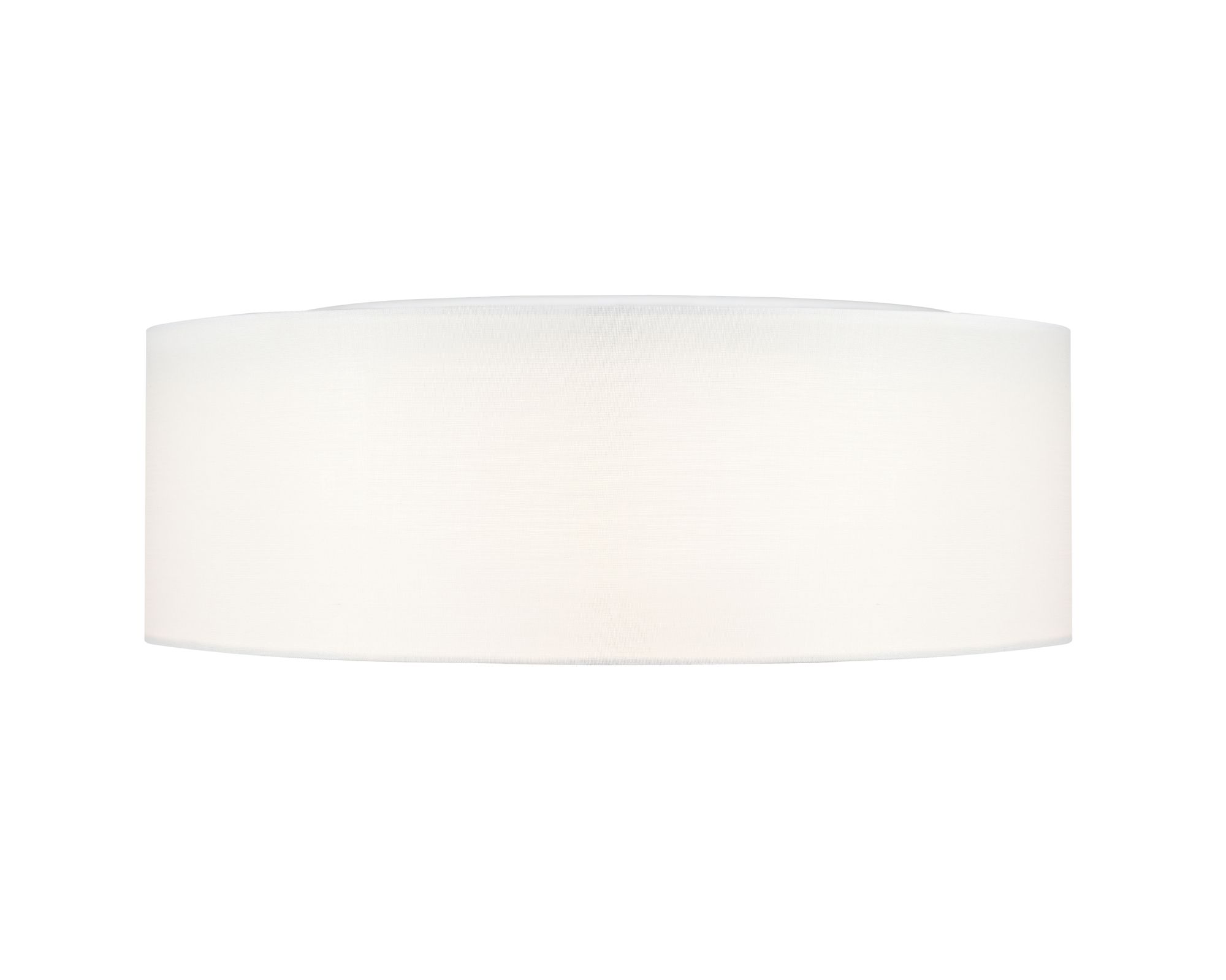 Image 2 Millennium Rosata LED 12.5" White Flush Mount with Fabric Shade more views