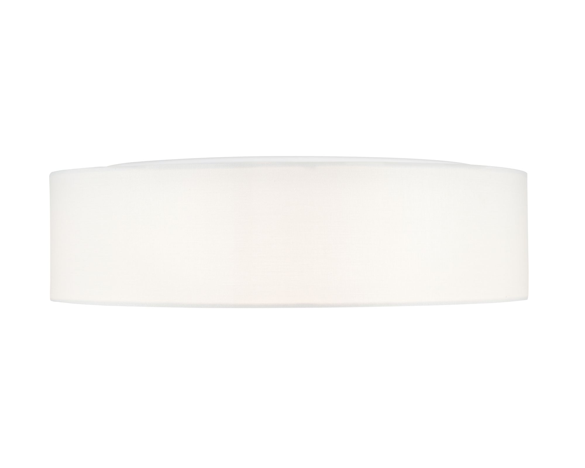 Image 2 Millennium Rosata LED 16" White Flush Mount with Fabric Shade more views