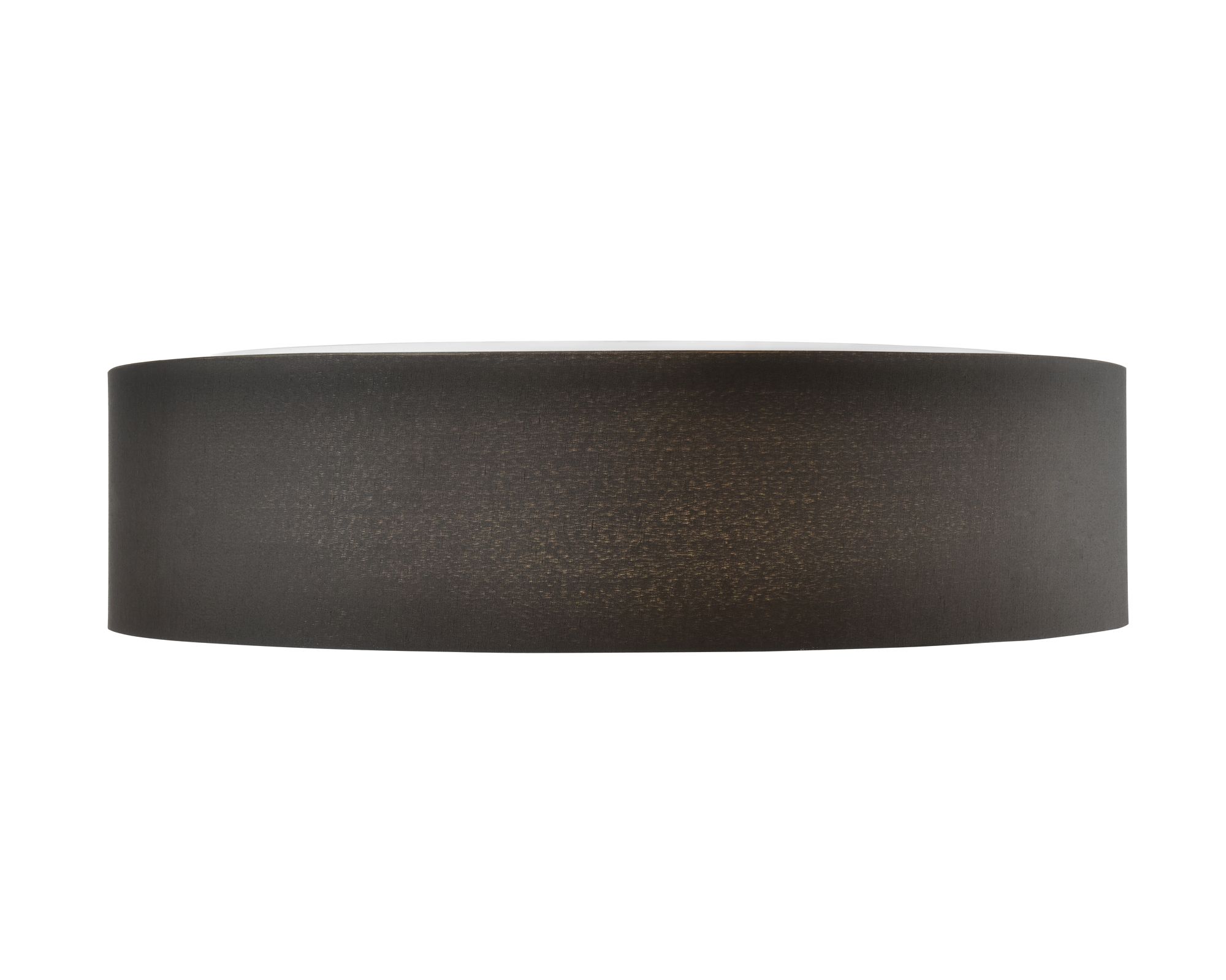 Image 2 Millennium Rosata LED 20" Black Flush Mount with Fabric Shade more views