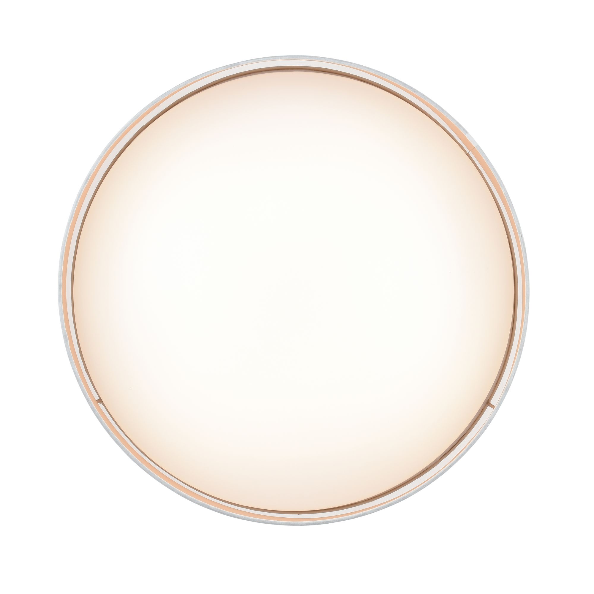 Image 3 Millennium Rosata LED 20" White Flush Mount with Fabric Shade more views