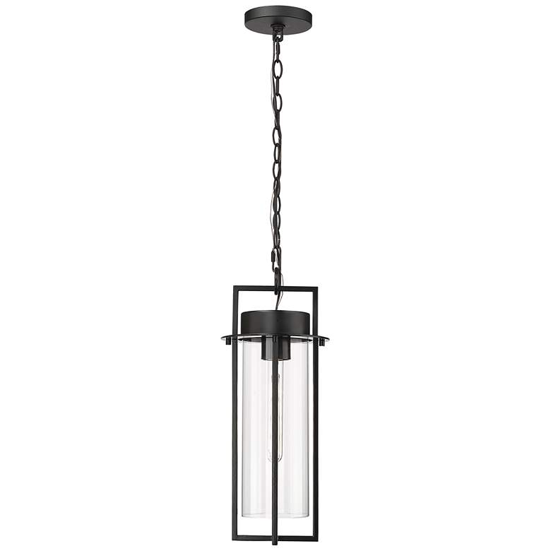 Image 1 Millennium Russell Outdoor Hanging Lantern Powder Coated Black