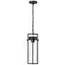 Millennium Russell Outdoor Hanging Lantern Powder Coated Black