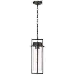 Millennium Russell Outdoor Hanging Lantern Powder Coated Black