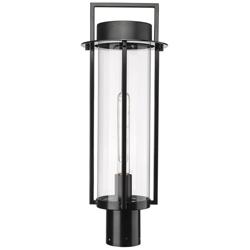 Millennium Russell Outdoor Post Lantern Powder Coated Black