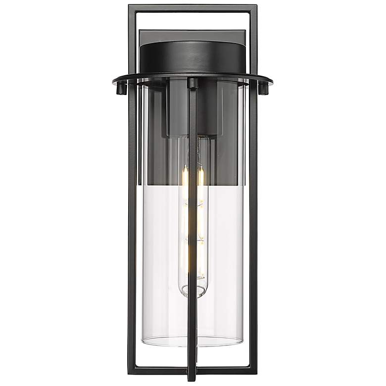 Image 1 Millennium Russell Outdoor Wall Sconce Powder Coated Black