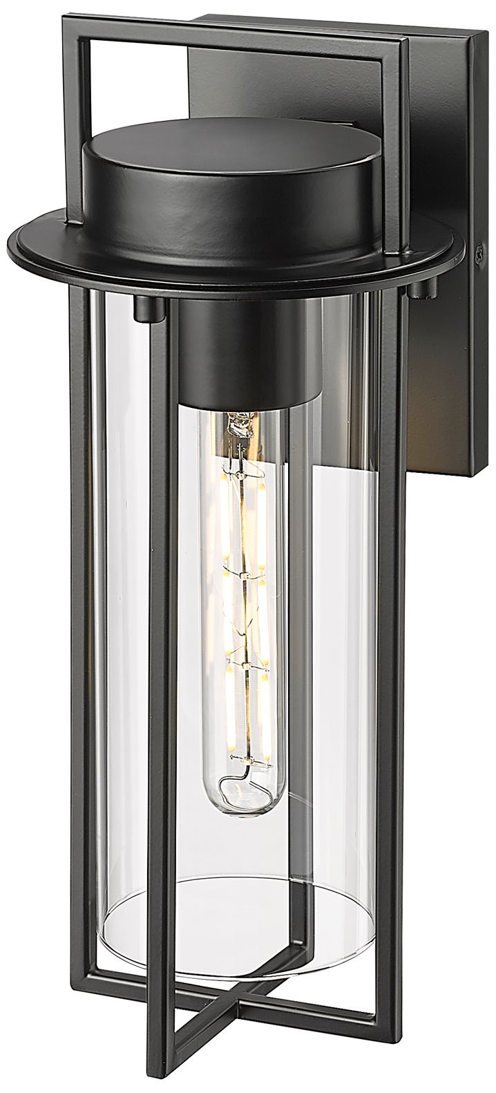 Image 5 Millennium Russell Outdoor Wall Sconce Powder Coated Black more views