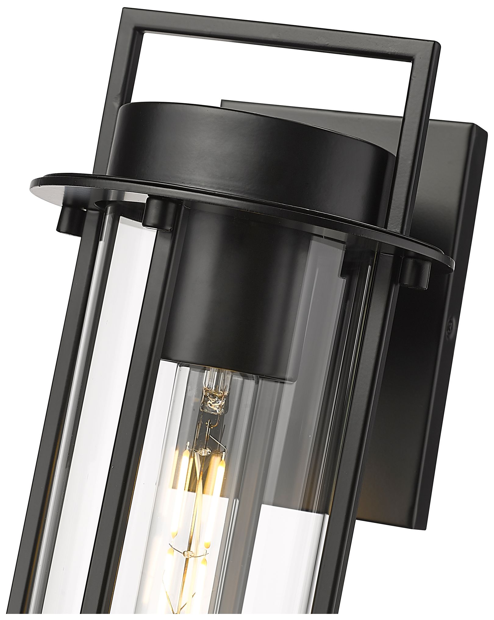 Image 6 Millennium Russell Outdoor Wall Sconce Powder Coated Black more views