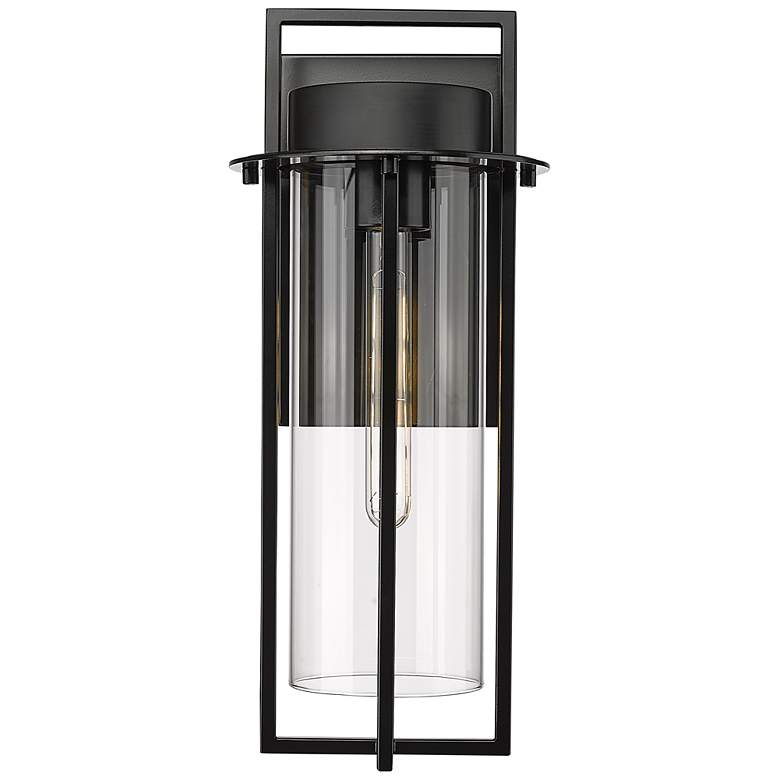 Image 1 Millennium Russell Outdoor Wall Sconce Powder Coated Black