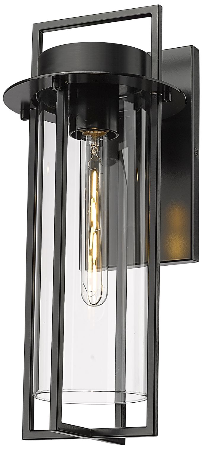 Image 4 Millennium Russell Outdoor Wall Sconce Powder Coated Black more views