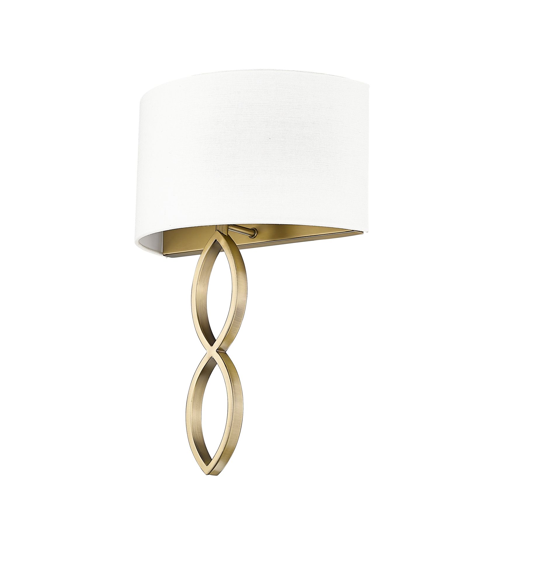 Image 4 Millennium Rylee 1-Light 12.8" Vintage Brass Wall Sconce more views