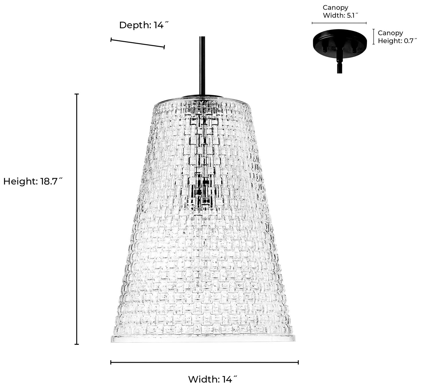 Image 7 Millennium Saben Pendant light Modern Gold more views