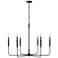 Millennium Savanne Chandelier Ceiling Light Matte Black