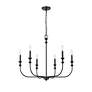 2_Millennium Savanne Chandelier Ceiling Light Matte Black more views