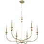 Thumbnail3 of Millennium Savanne Chandelier Ceiling Light Vintage Brass more views
