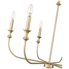 Image5 of Millennium Savanne Chandelier Ceiling Light Vintage Brass more views