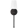 Millennium  Sconce  Black