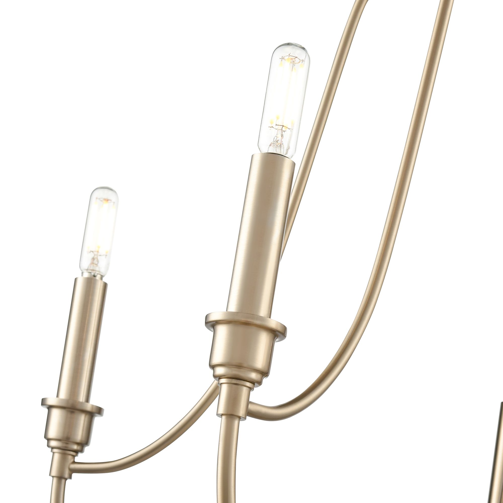 Image 4 Millennium Senoia 5-Light 25" Modern Gold Chandelier more views