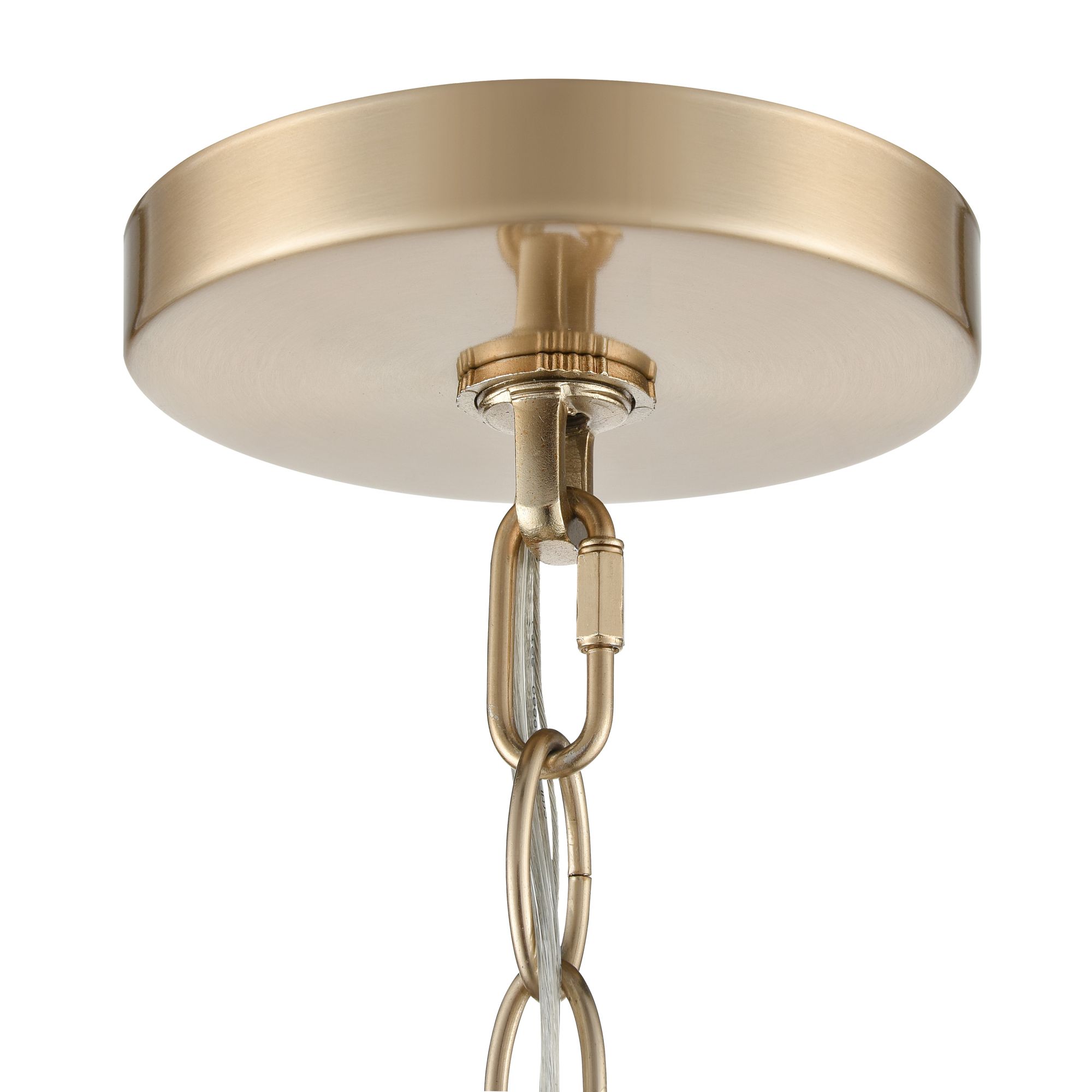 Image 6 Millennium Senoia 5-Light 25" Modern Gold Chandelier more views
