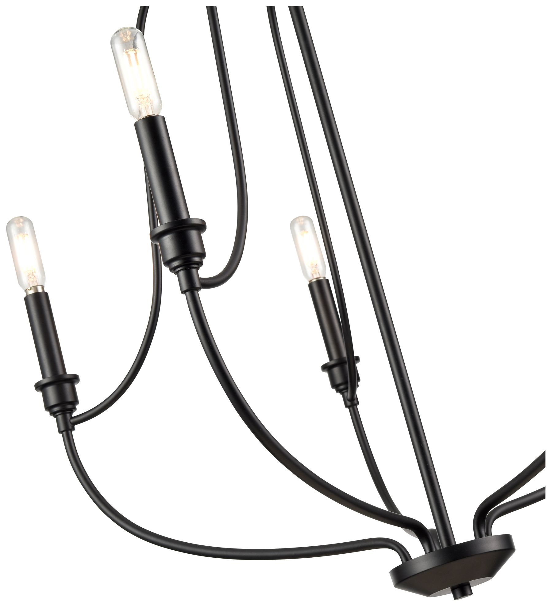 Millennium Senoia Chandelier Ceiling Light Matte Black