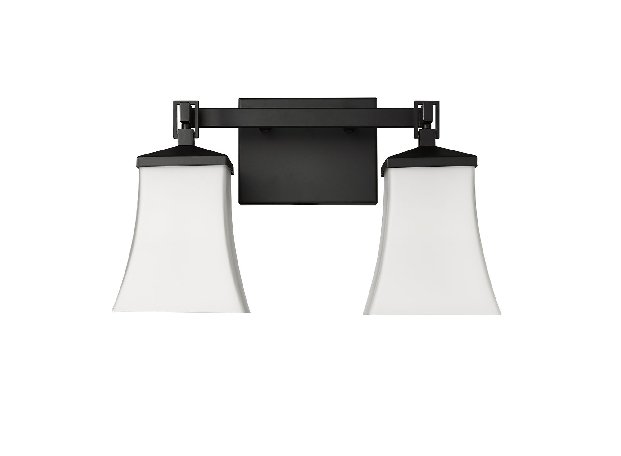 Image 3 Millennium Sonorra 2-Light 15" Matte Black Vanity Light more views