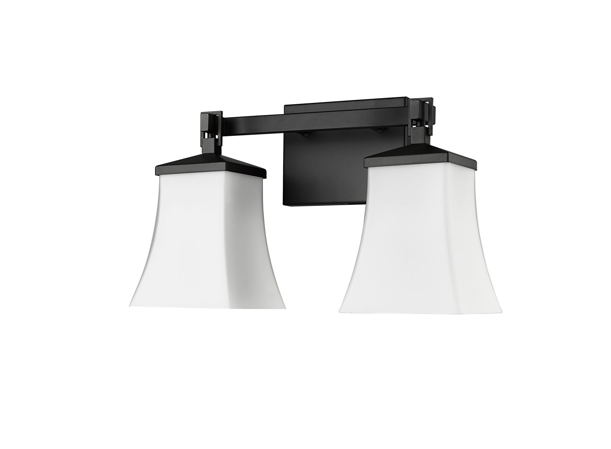 Image 4 Millennium Sonorra 2-Light 15" Matte Black Vanity Light more views