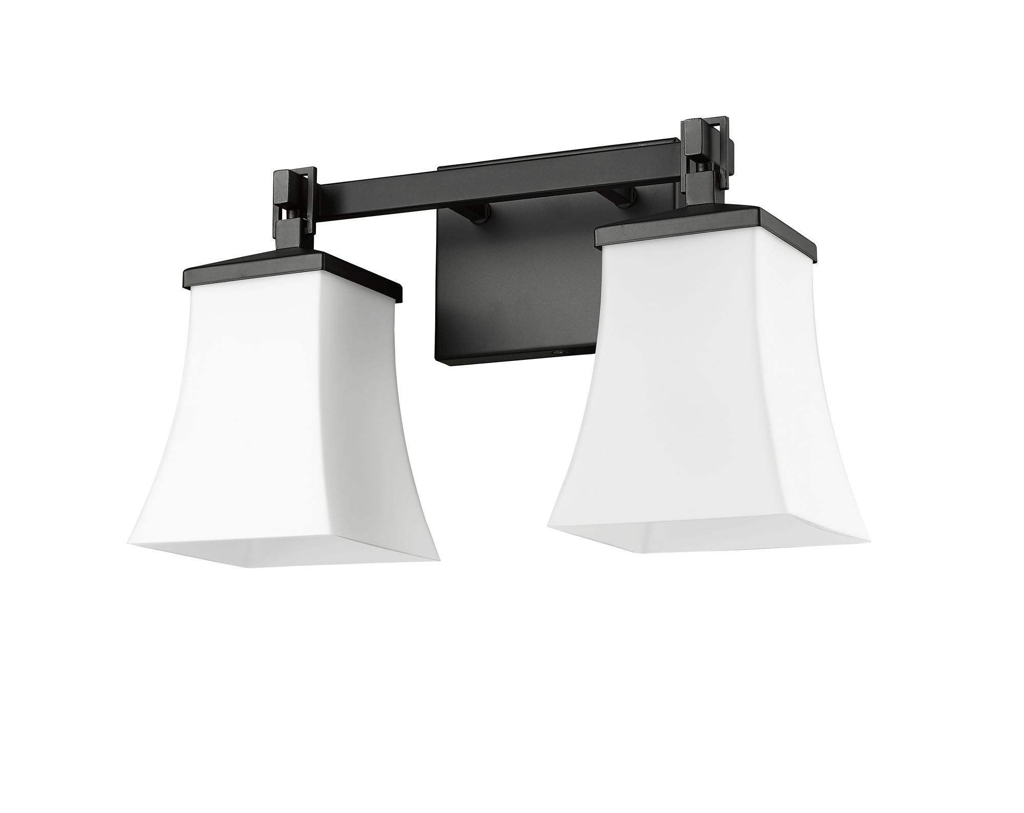 Image 5 Millennium Sonorra 2-Light 15" Matte Black Vanity Light more views