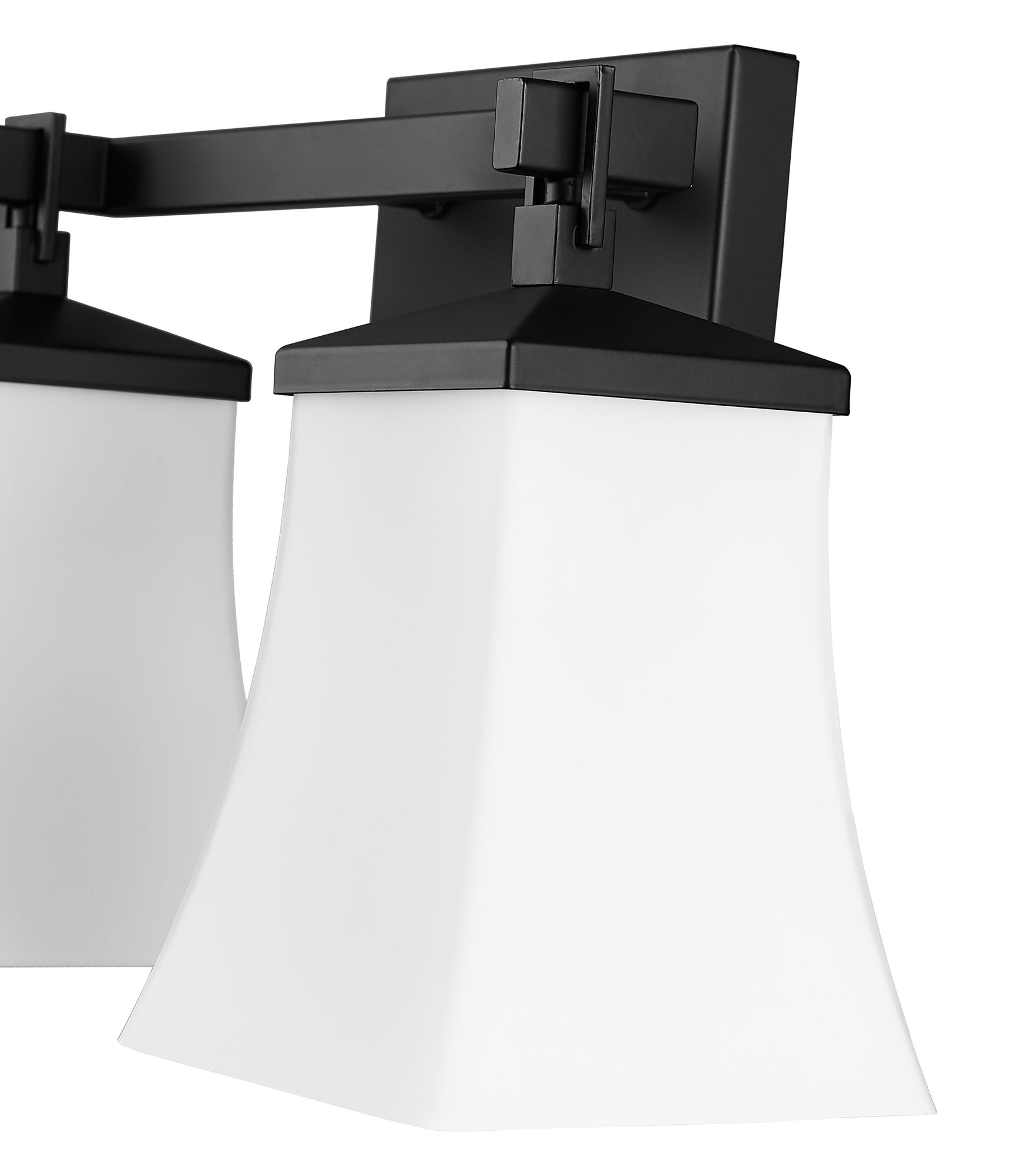 Image 7 Millennium Sonorra 2-Light 15" Matte Black Vanity Light more views