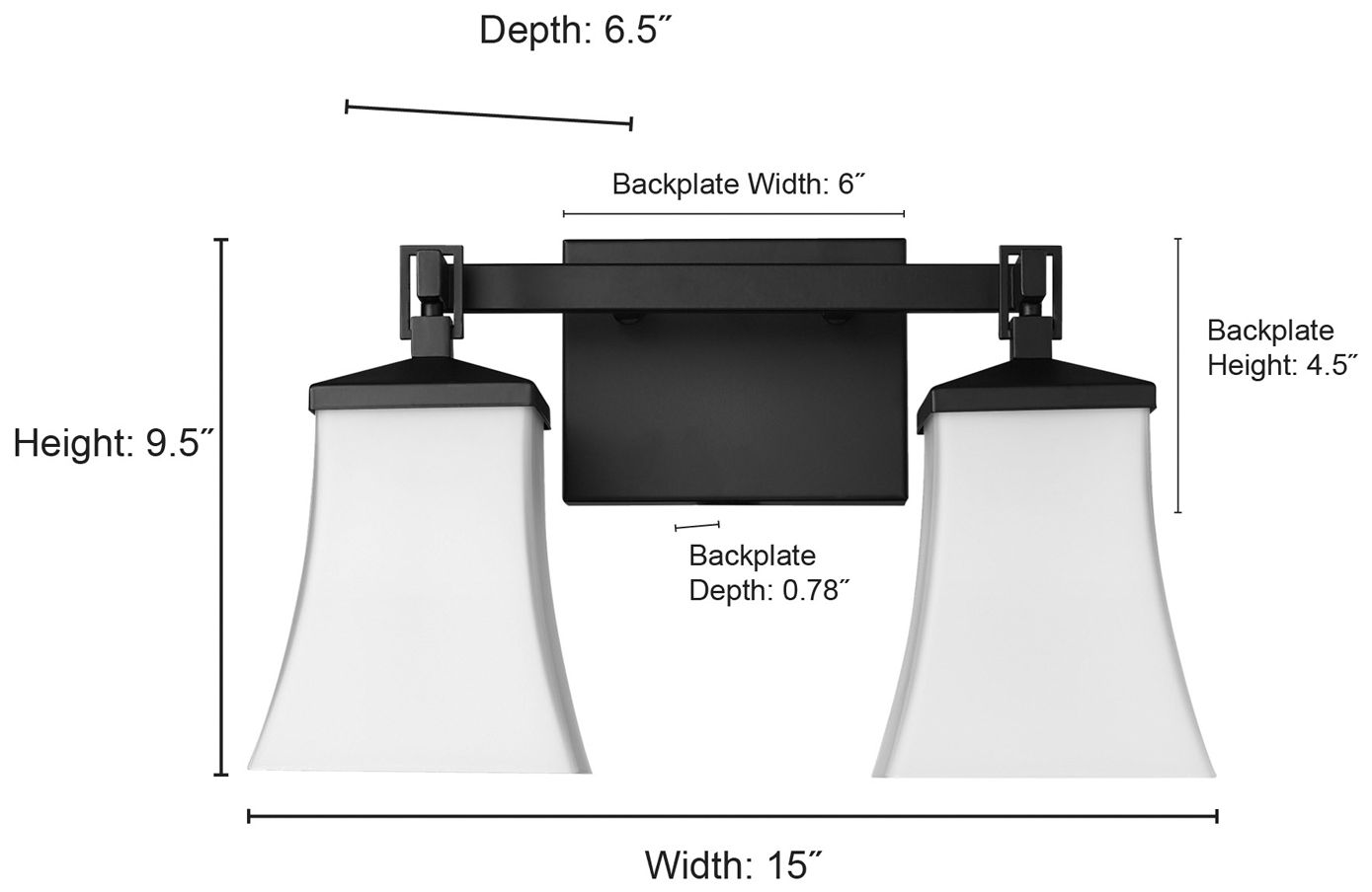 Millennium Sonorra Vanity  Black