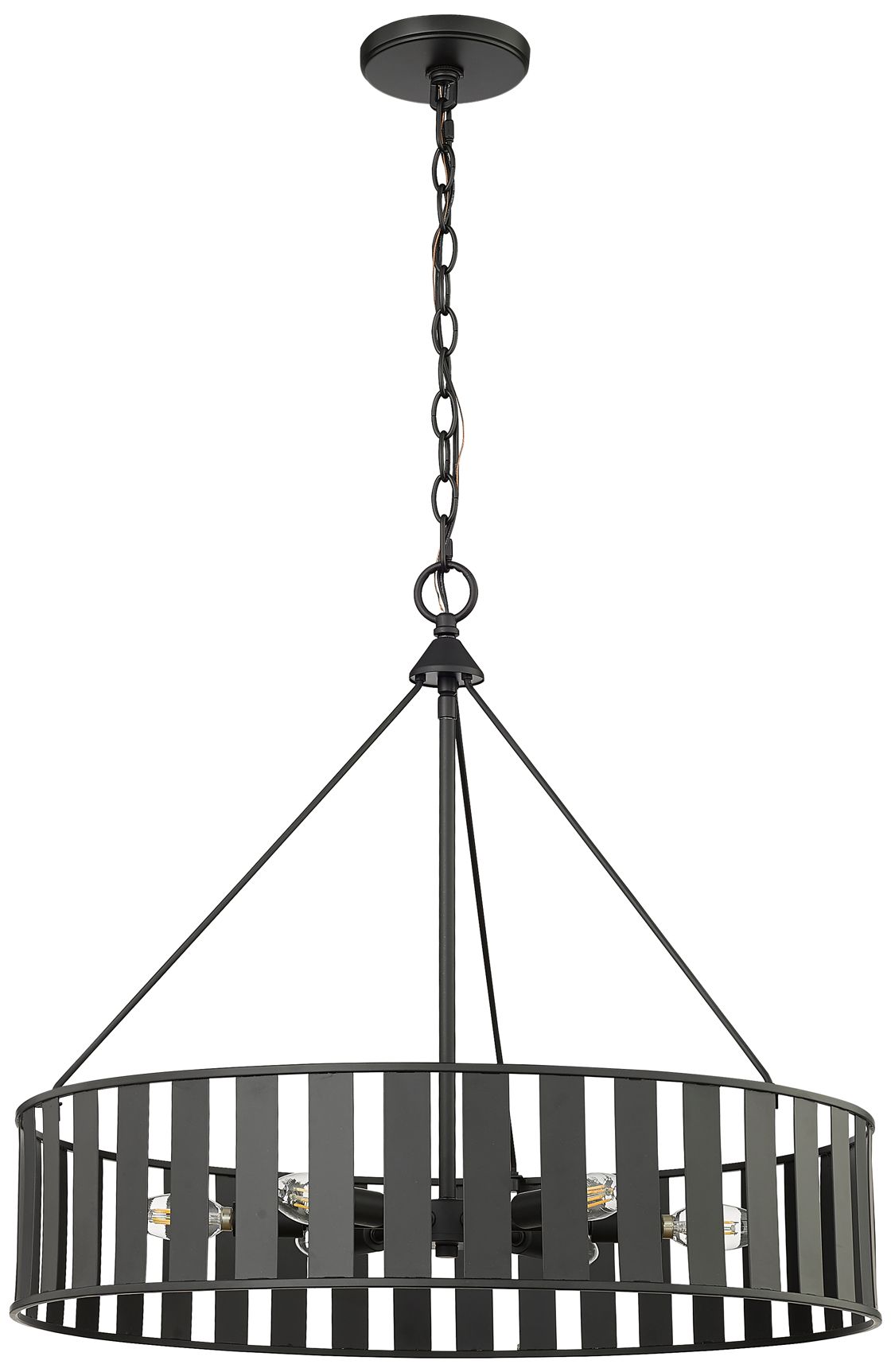 Thumbnail3 of Millennium Stella Chandelier Ceiling Light Matte Black more views