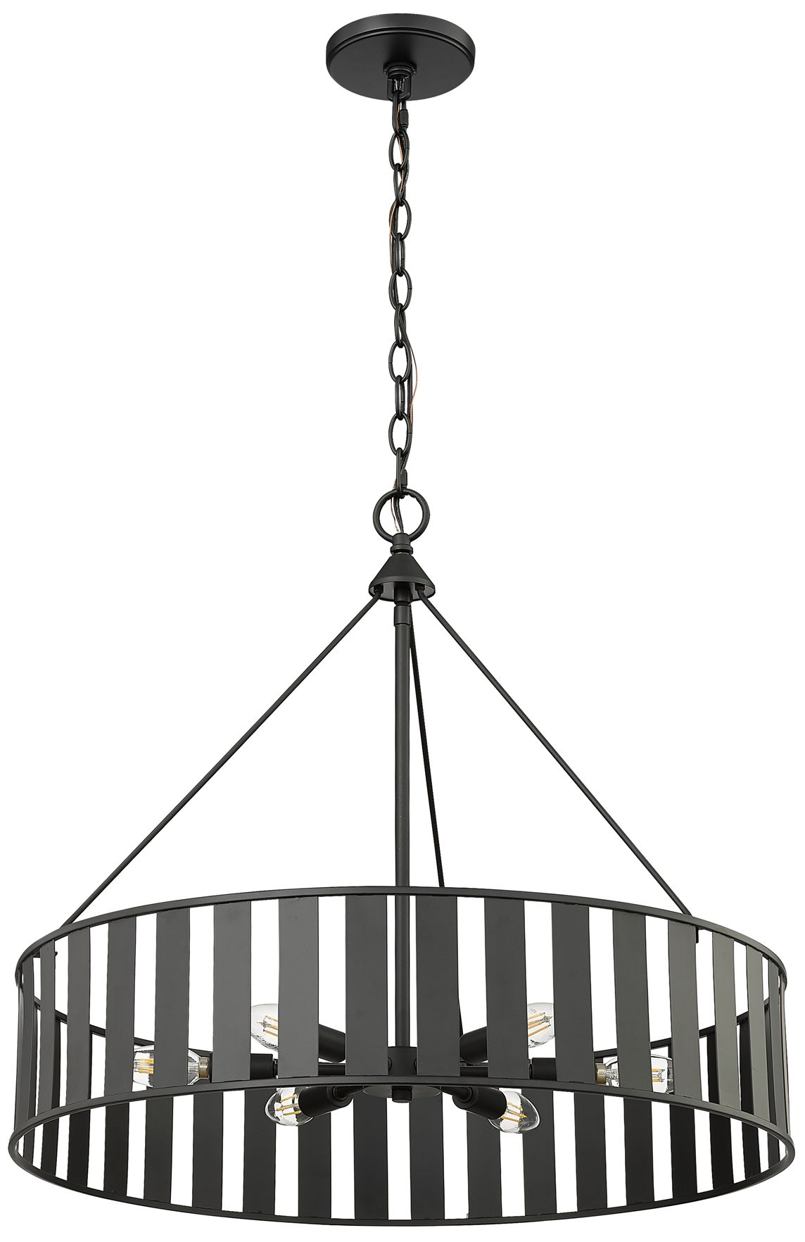 Thumbnail4 of Millennium Stella Chandelier Ceiling Light Matte Black more views