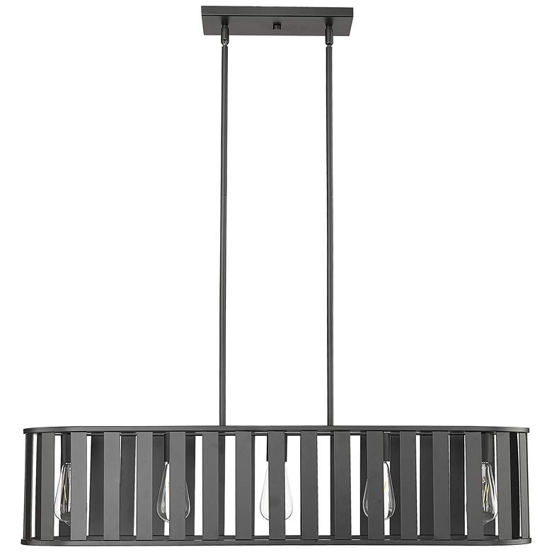 Image 1 Millennium Stella Chandelier Ceiling Light Matte Black