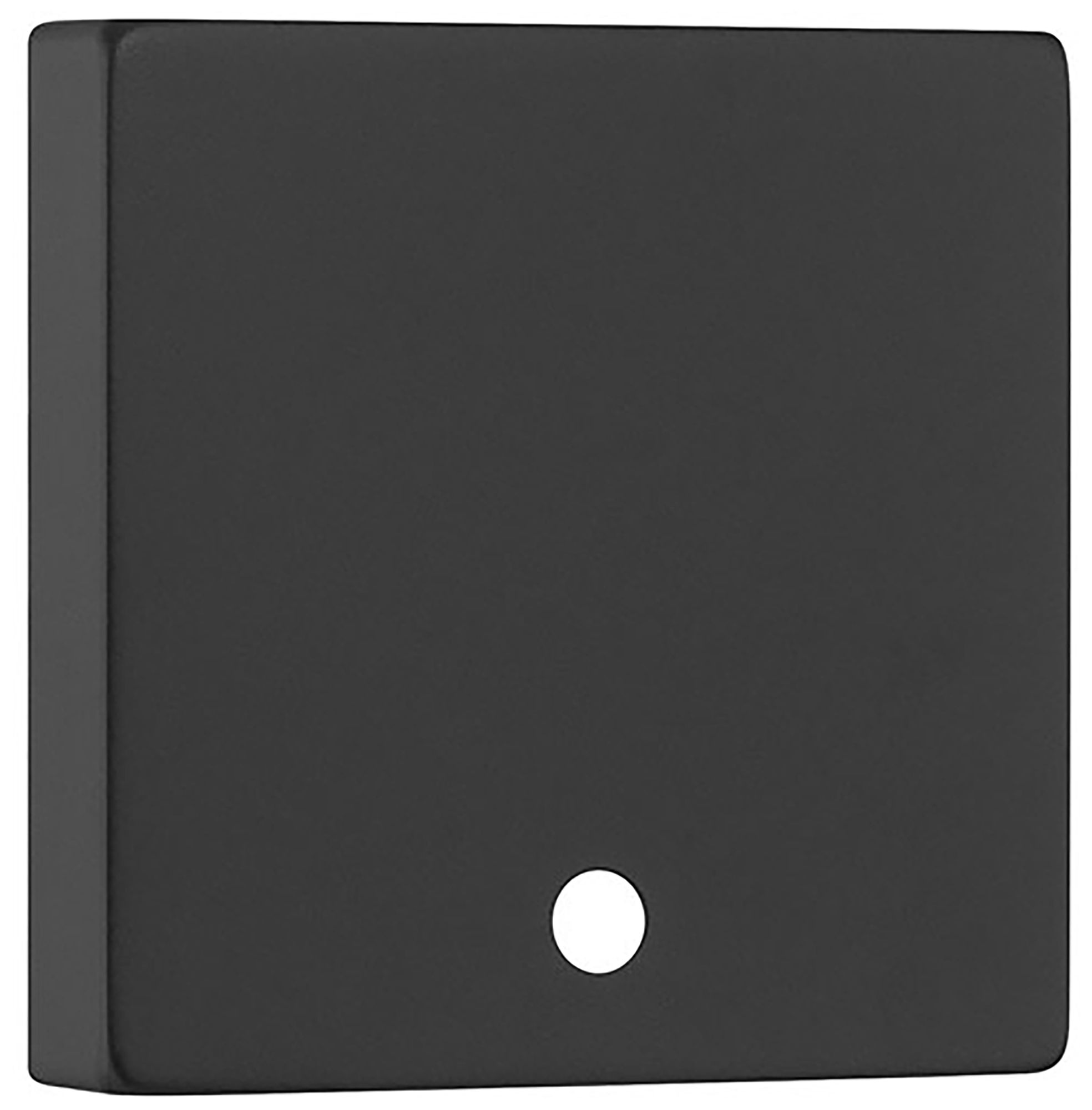Millennium Strayhan 1-Light 5" Matte Black Wall Sconce with Glass Shade