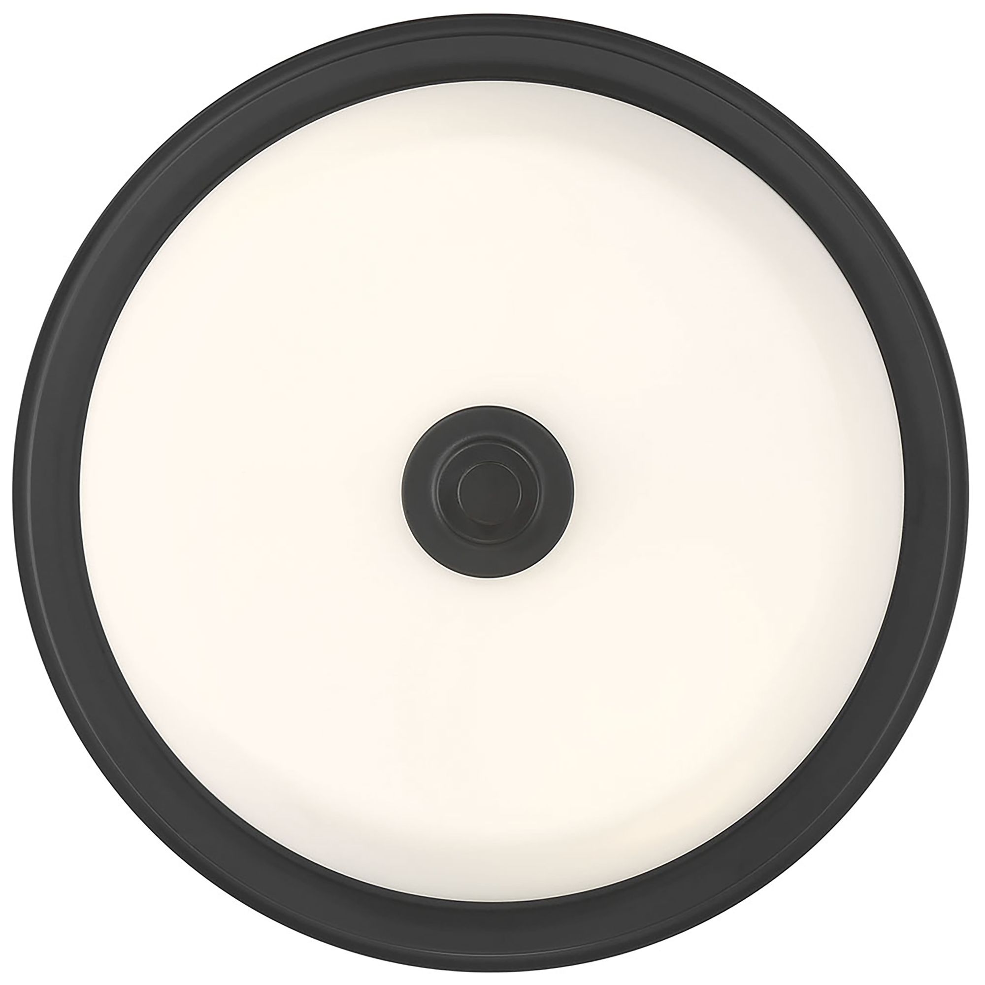 Image 5 Millennium Strayhan 2-Light 13" Matte Black Flush Mount with Glass Shade more views