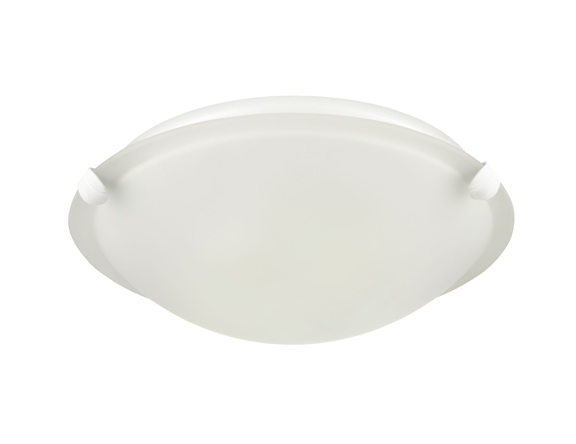 Image 3 Millennium Sulona 2-Light 12" Matte White Flush Mount with Glass Shade more views