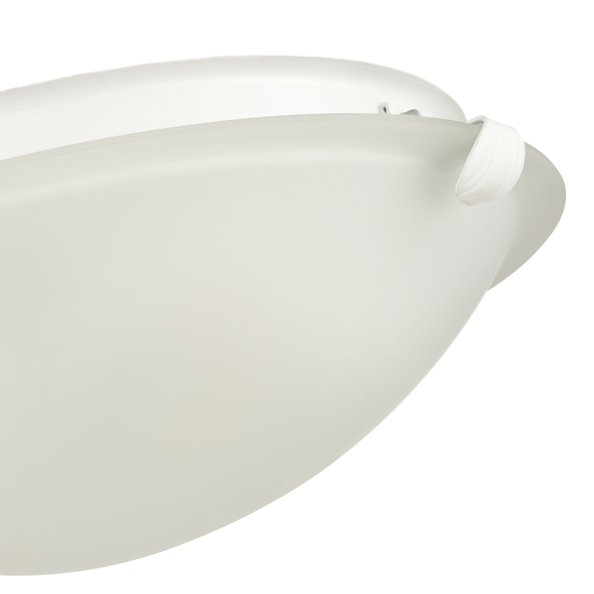 Image 4 Millennium Sulona 2-Light 12" Matte White Flush Mount with Glass Shade more views