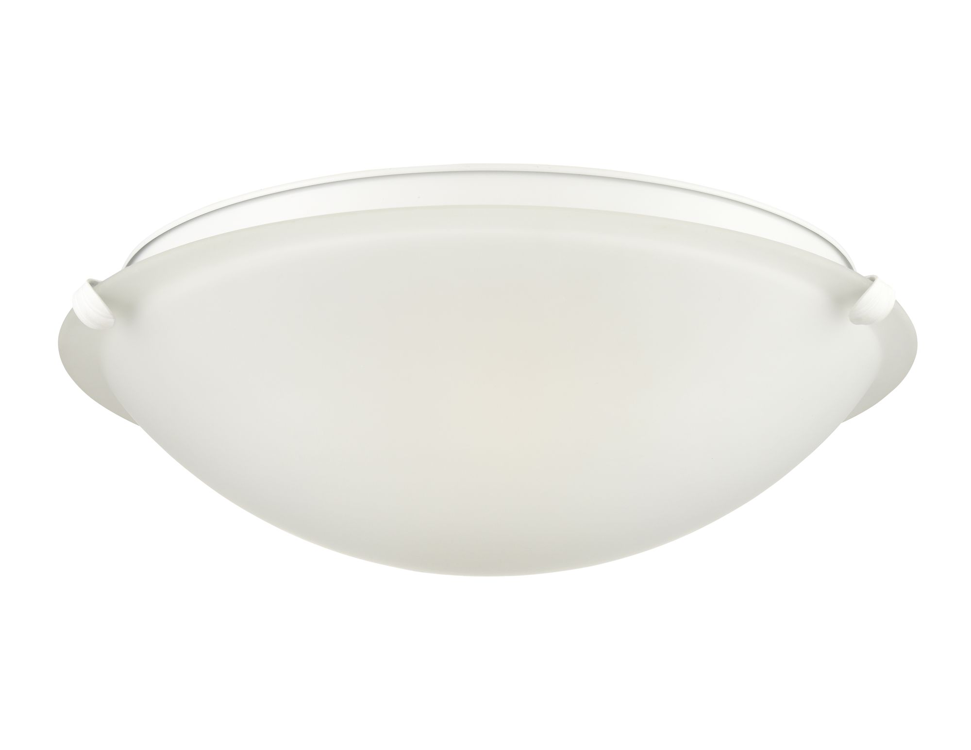 Image 2 Millennium Sulona 2-Light 16" Matte White Flush Mount with Glass Shade more views