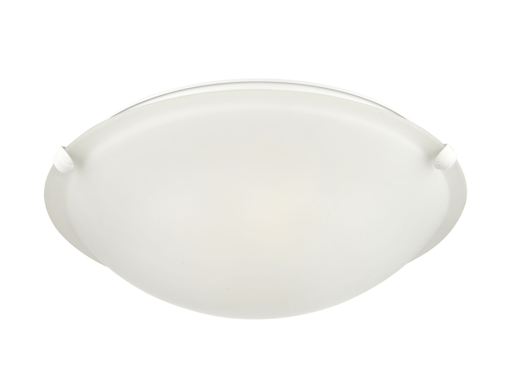 Image 3 Millennium Sulona 2-Light 16" Matte White Flush Mount with Glass Shade more views