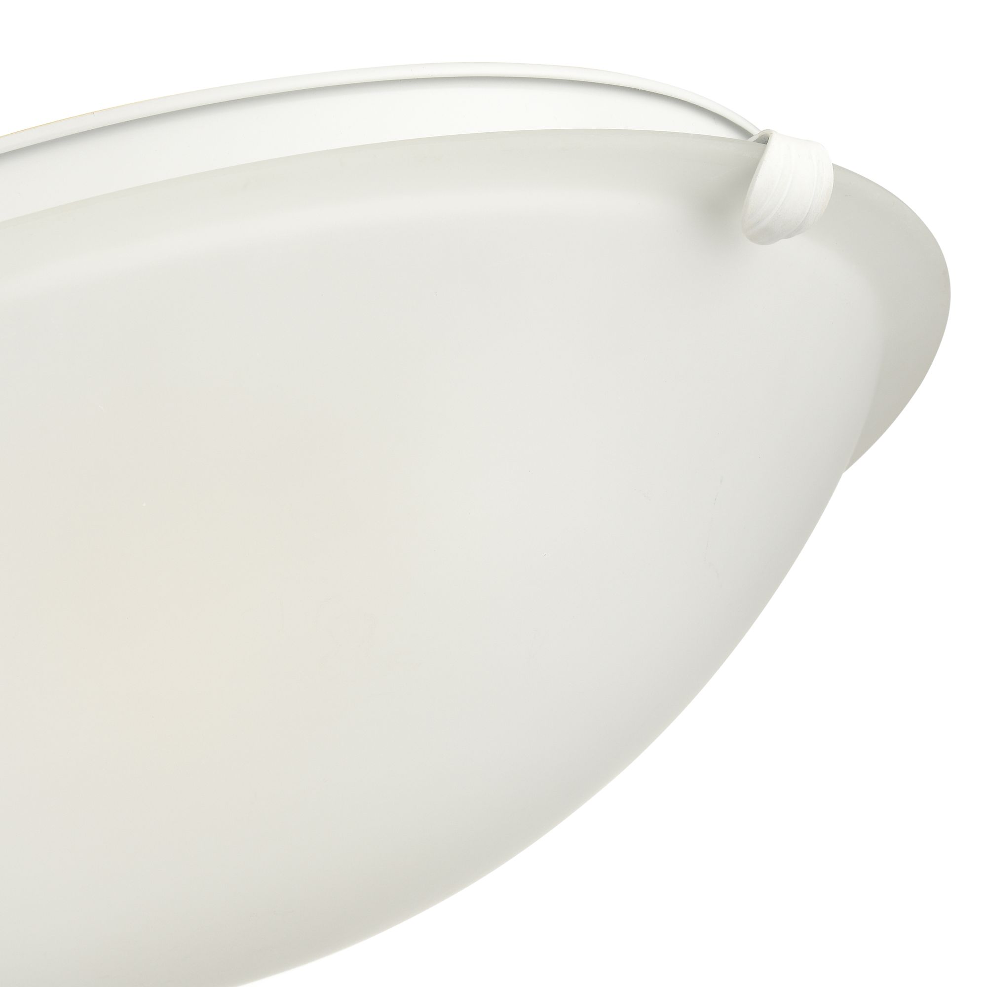Image 4 Millennium Sulona 2-Light 16" Matte White Flush Mount with Glass Shade more views