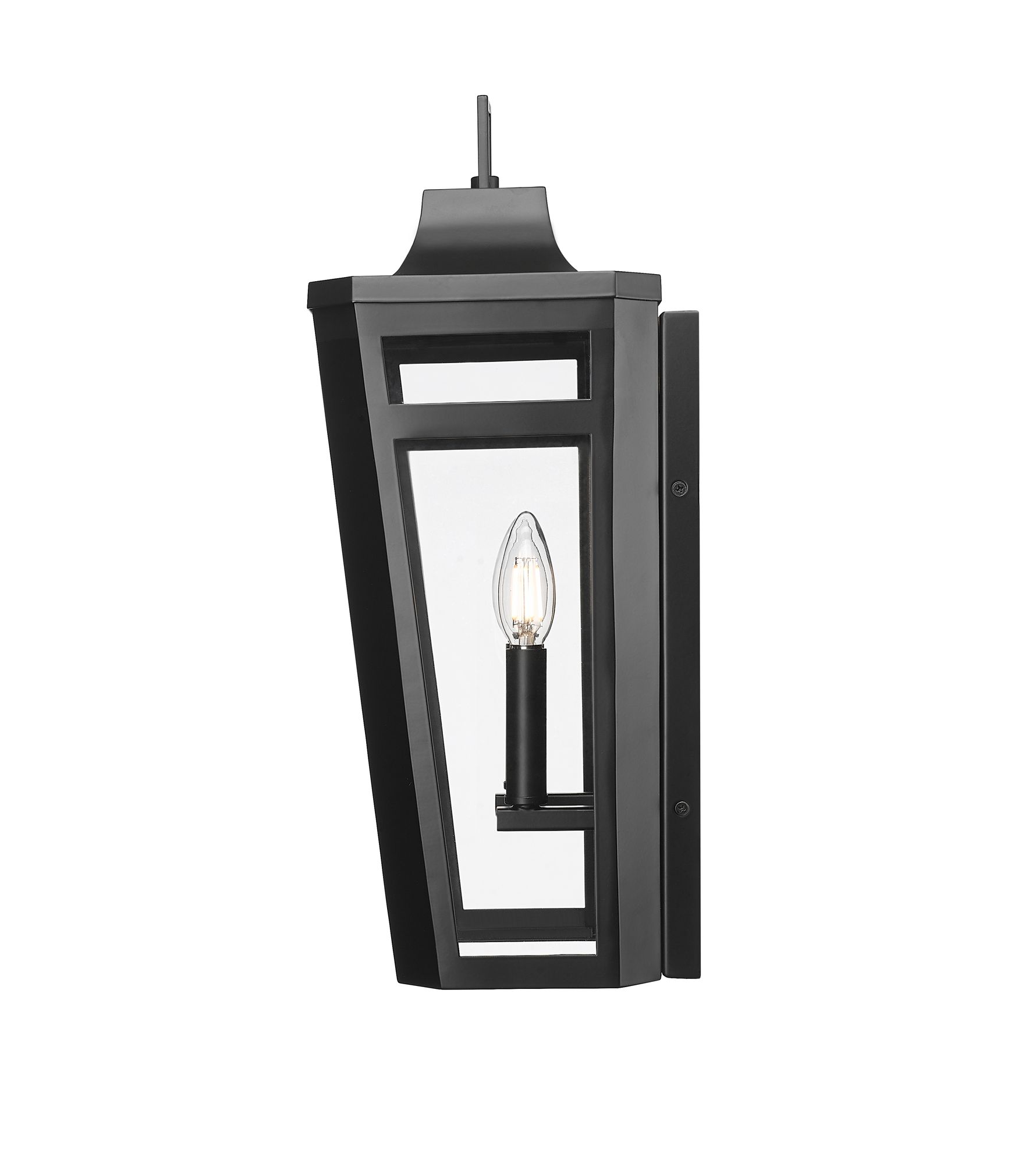 Thumbnail3 of Millennium Sumerlin 2-Light 19" Powder Coated Black Outdoor Wall Sconce more views