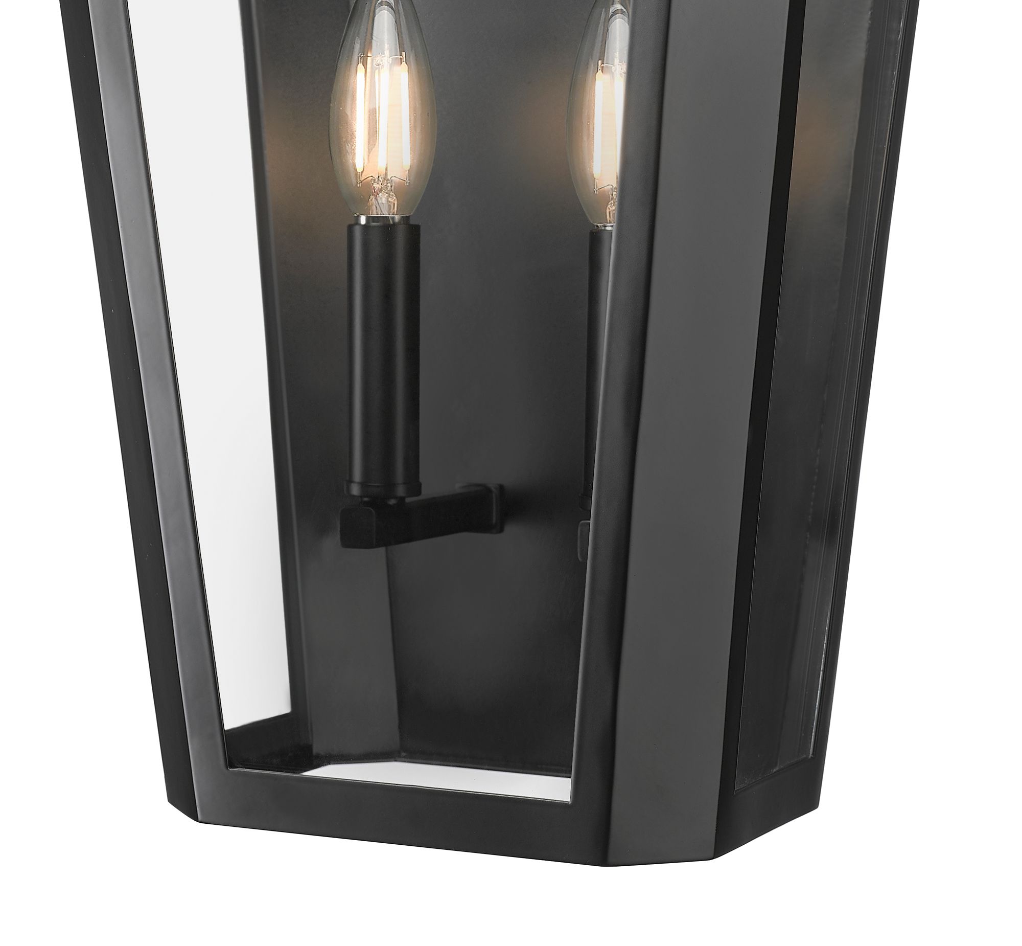 Thumbnail4 of Millennium Sumerlin 2-Light 19" Powder Coated Black Outdoor Wall Sconce more views