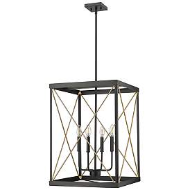Image1 of Millennium Terni Pendant light Black and Gold