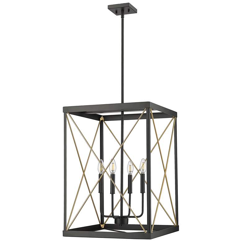 Image 1 Millennium Terni Pendant light Black and Gold