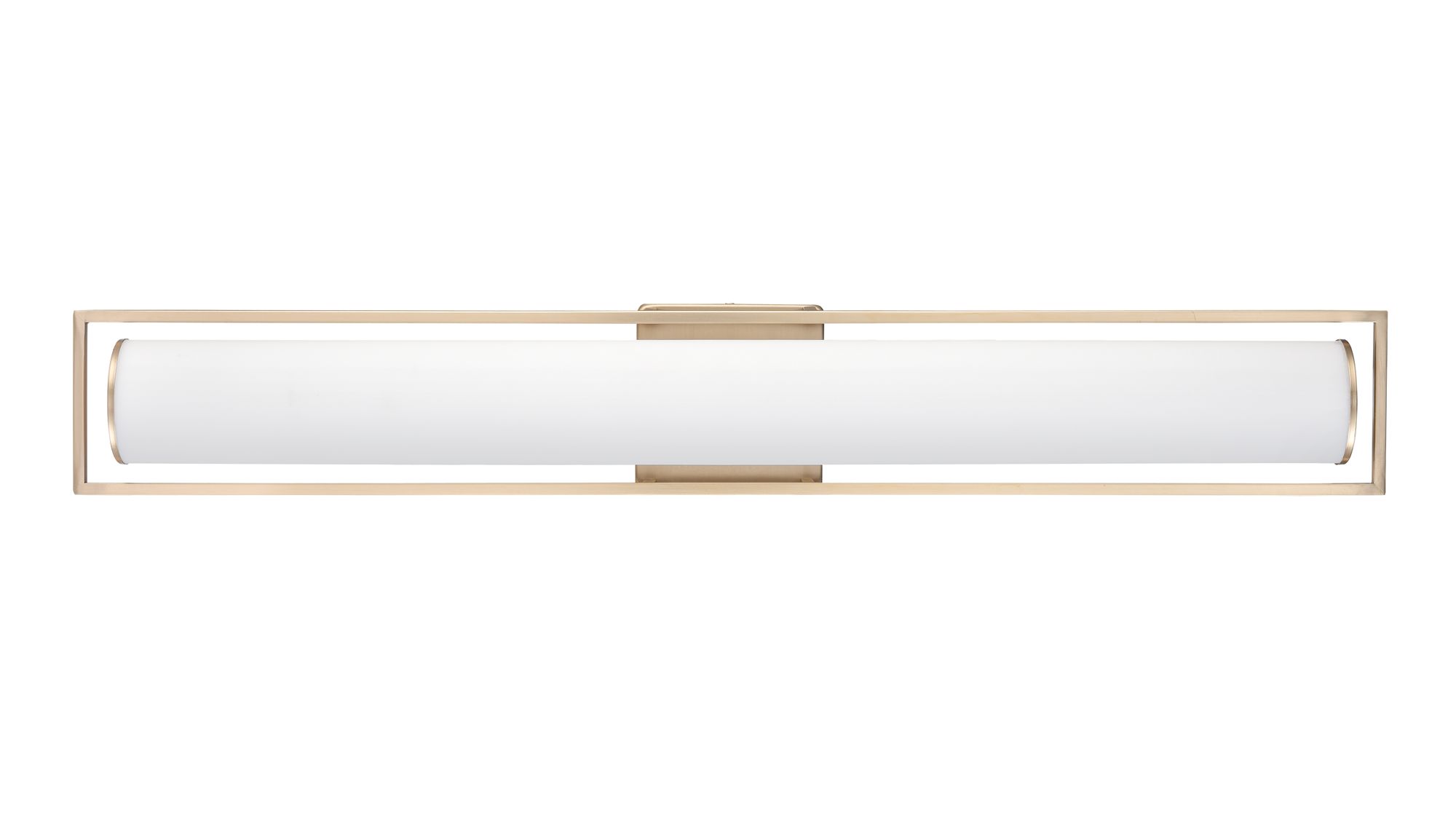 Image 3 Millennium Teylor 3CCT LED 32" Modern Gold Vanity Light with Glass Shade more views