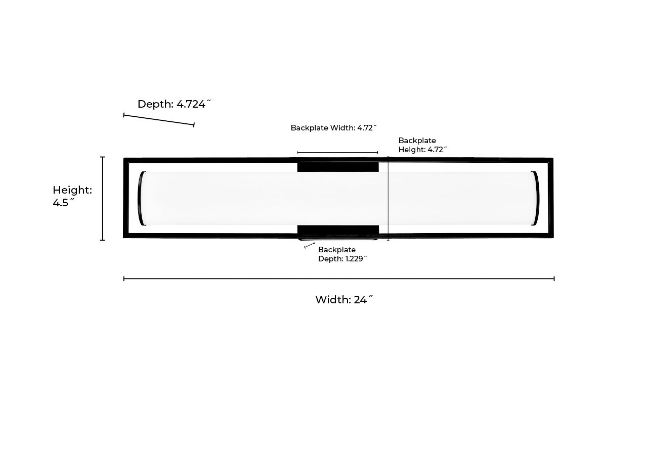 Image 5 Millennium Teylor Vanity LED Modern Gold more views