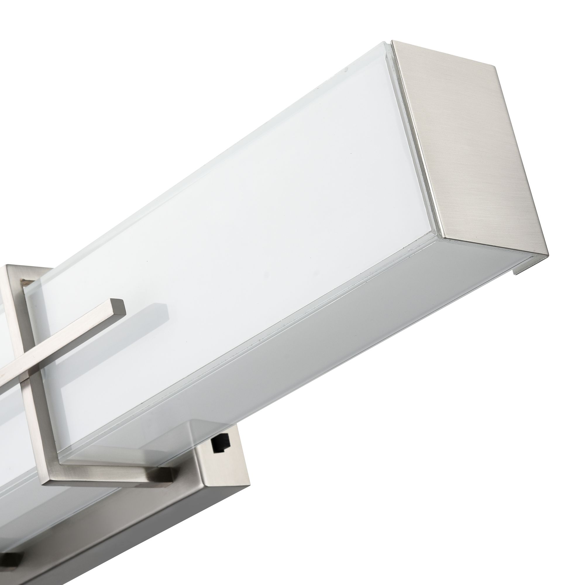 Image 5 Millennium Tocco 3CCT LED 24" Brushed Nickel Vanity Light with Glass Shade more views