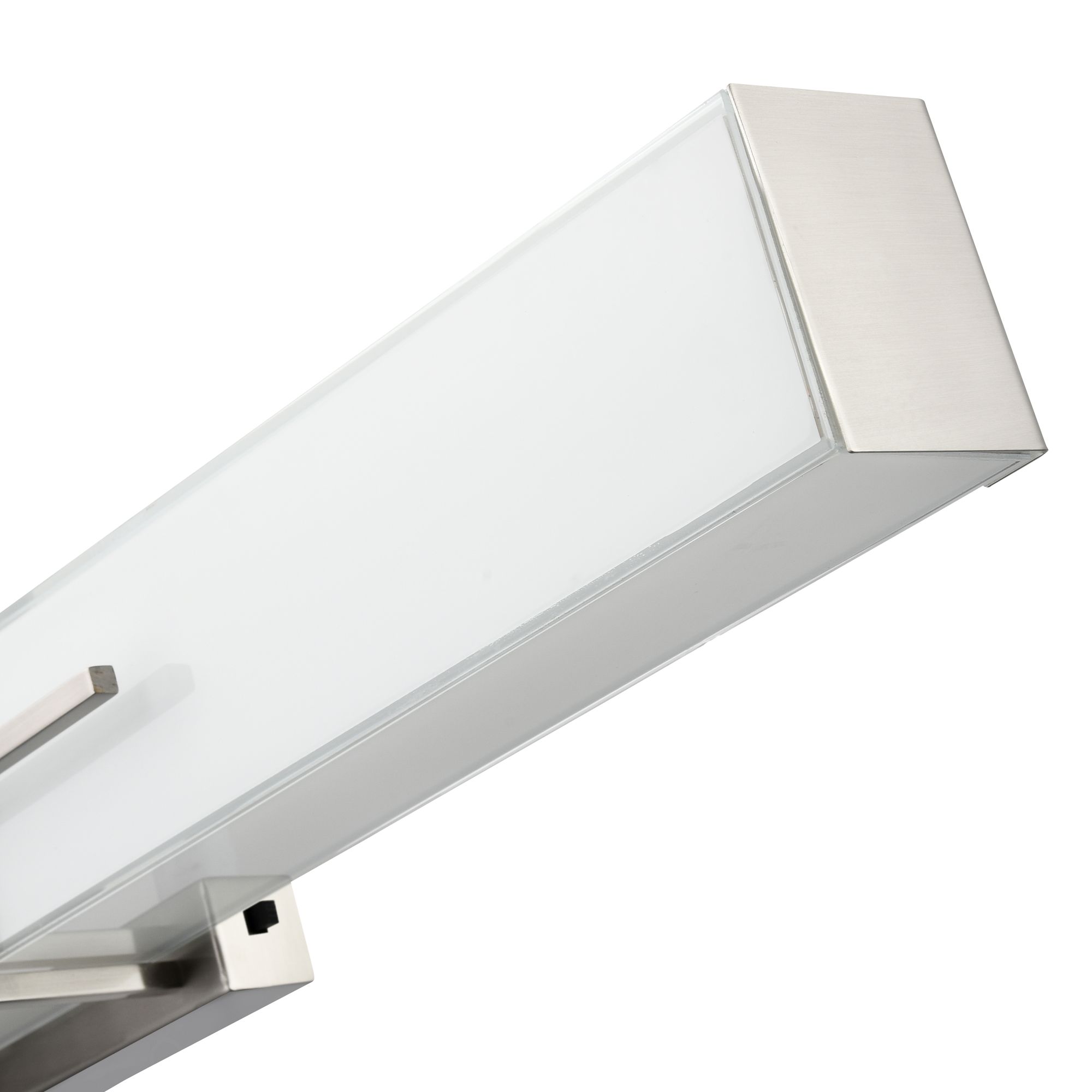 Image 2 Millennium Tocco 3CCT LED 32" Brushed Nickel Vanity Light with Glass Shade more views