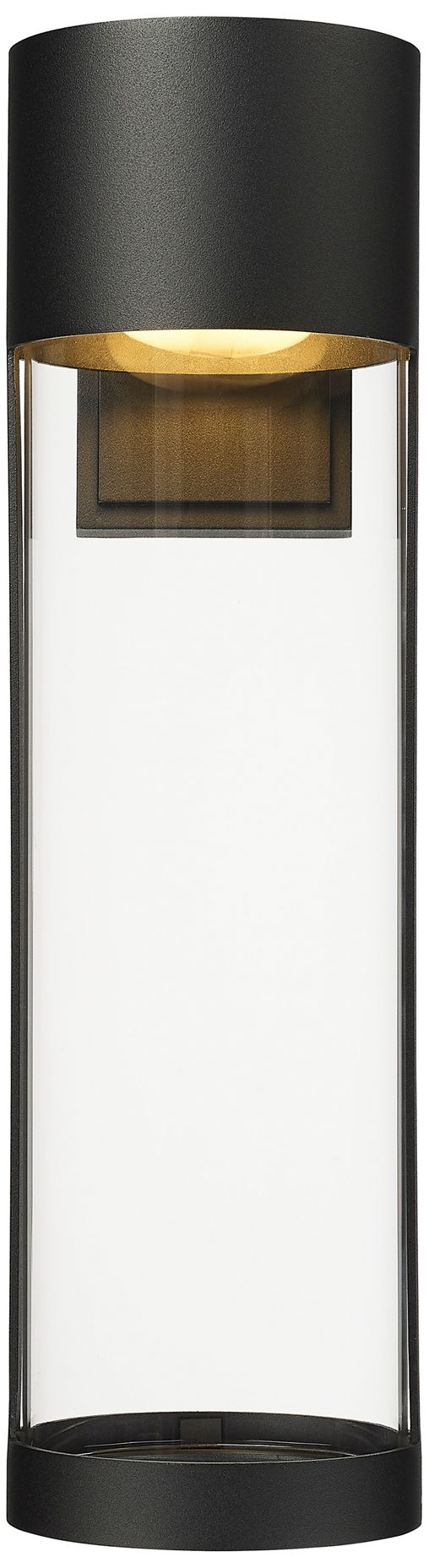Image 2 Millennium Trefor LED 21" Powder Coated Black Outdoor Wall Sconce