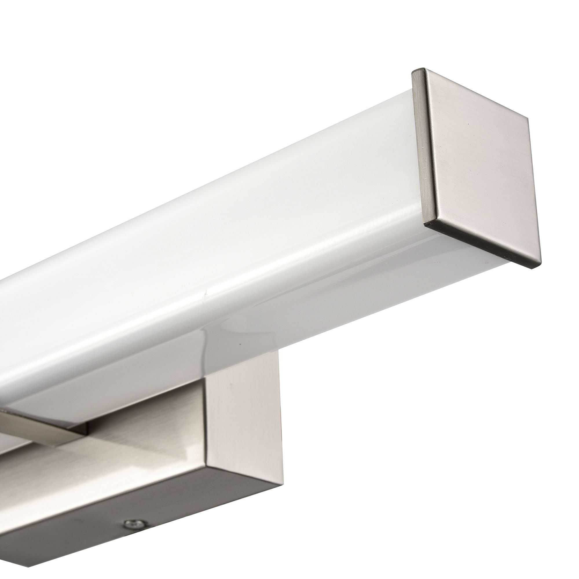 Image 6 Millennium Tron LED 18" Brushed Nickel Vanity Light with Plastic Shade more views