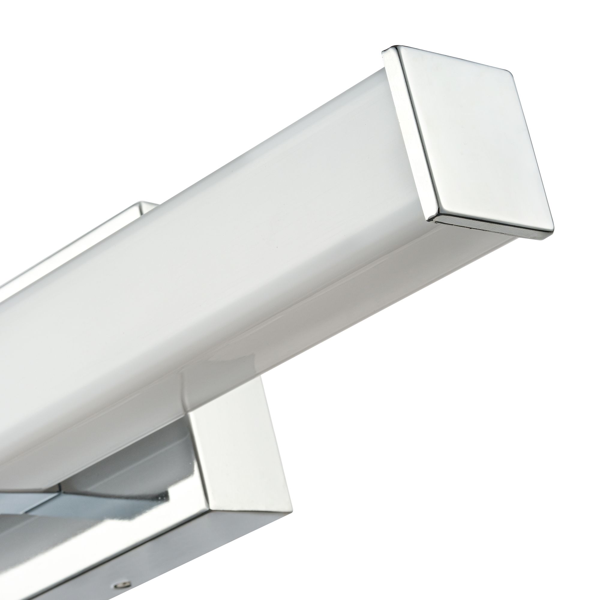 Image 6 Millennium Tron LED 18" Chrome Vanity Light with Acrylic Shade more views