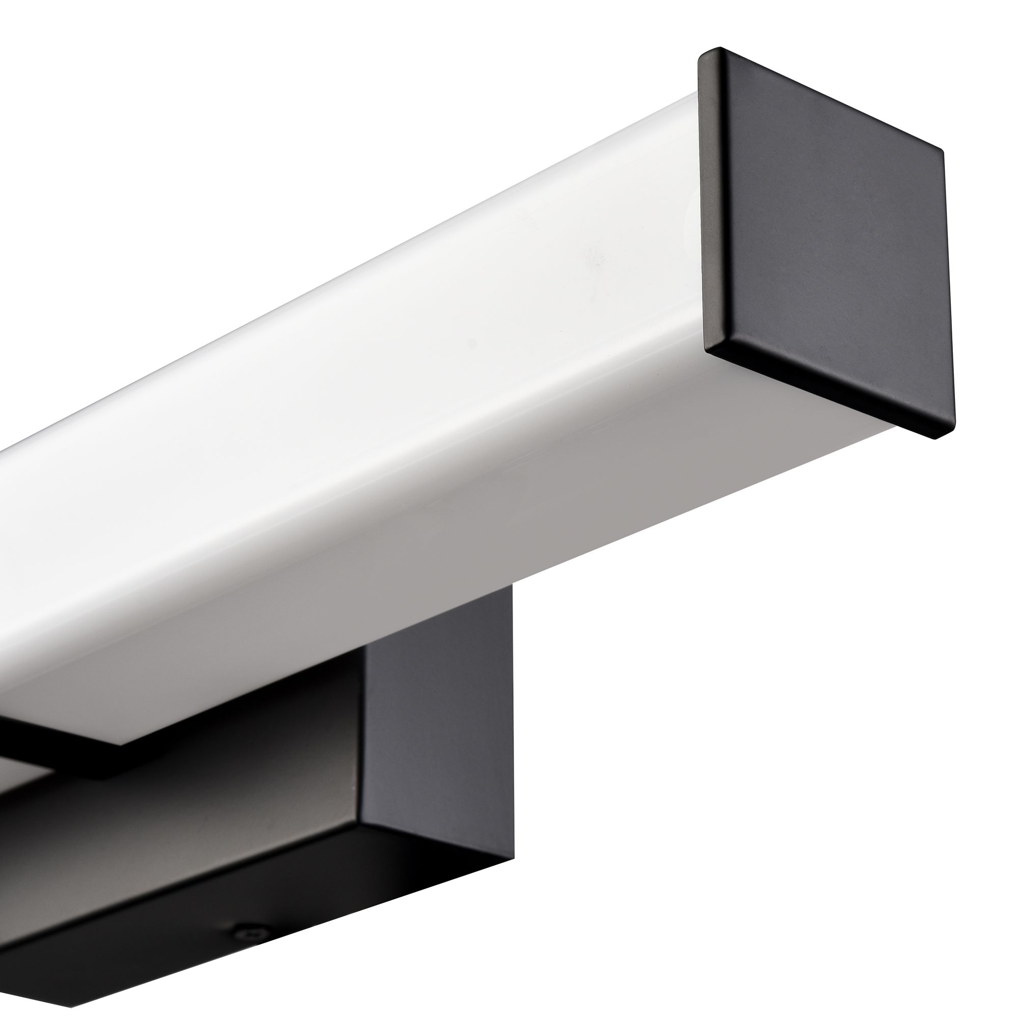 Image 4 Millennium Tron LED 18" Matte Black Vanity Light with Plastic Shade more views